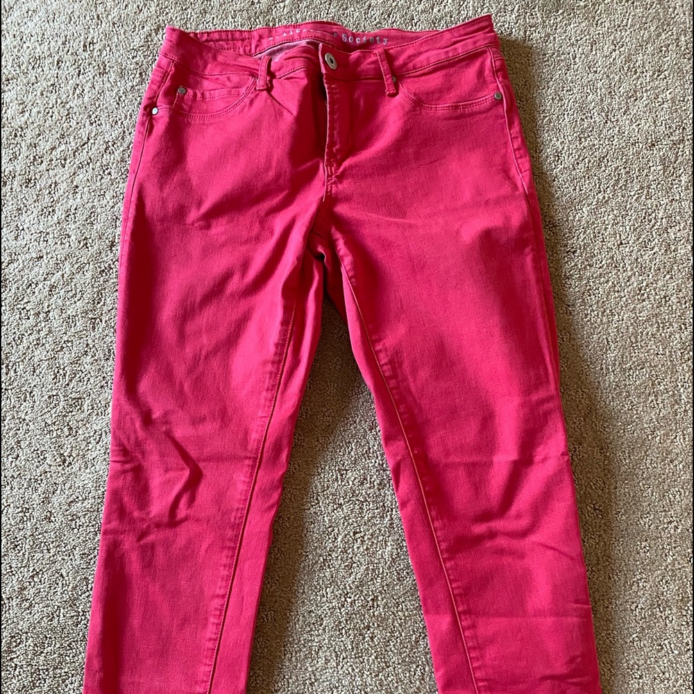 Articles of society red jeans